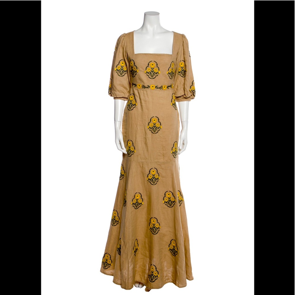 Agua Bendita Perfect linen dress.